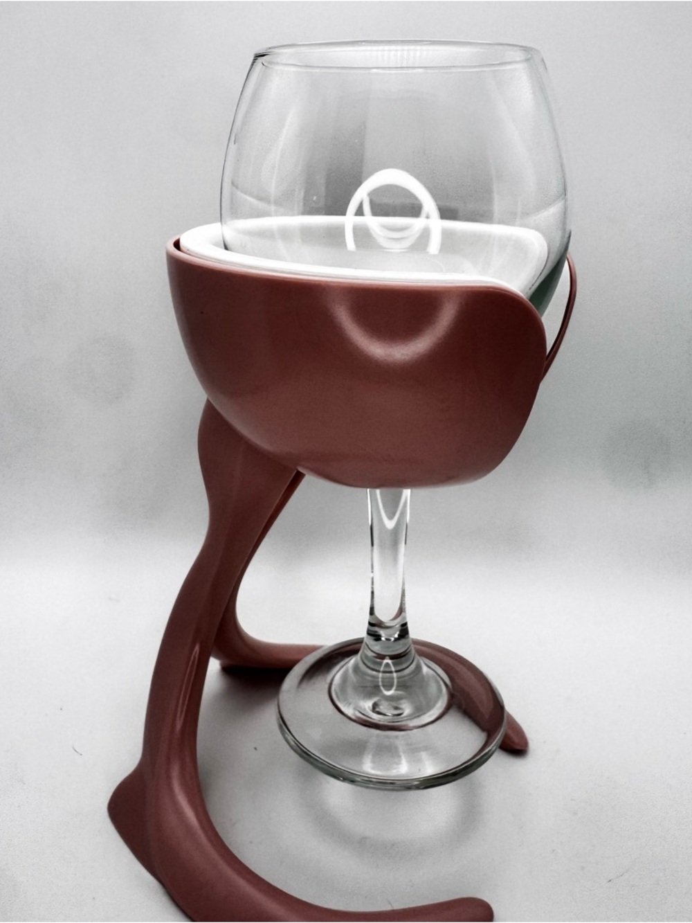 VoChill Wine Glass Chiller Stemmed Freezable Cradle Cooler Holder